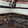 Flooding, rot, and mold in a crawl space in Palo Alto.