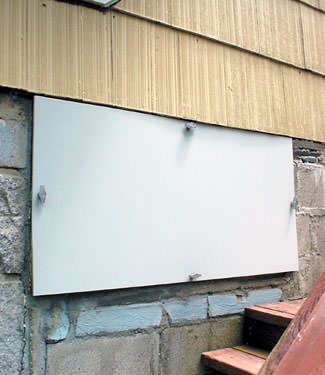 Airtight crawl space doors in Concord