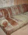 furniture in a Redwood City basement destroyed by mold and dust mites